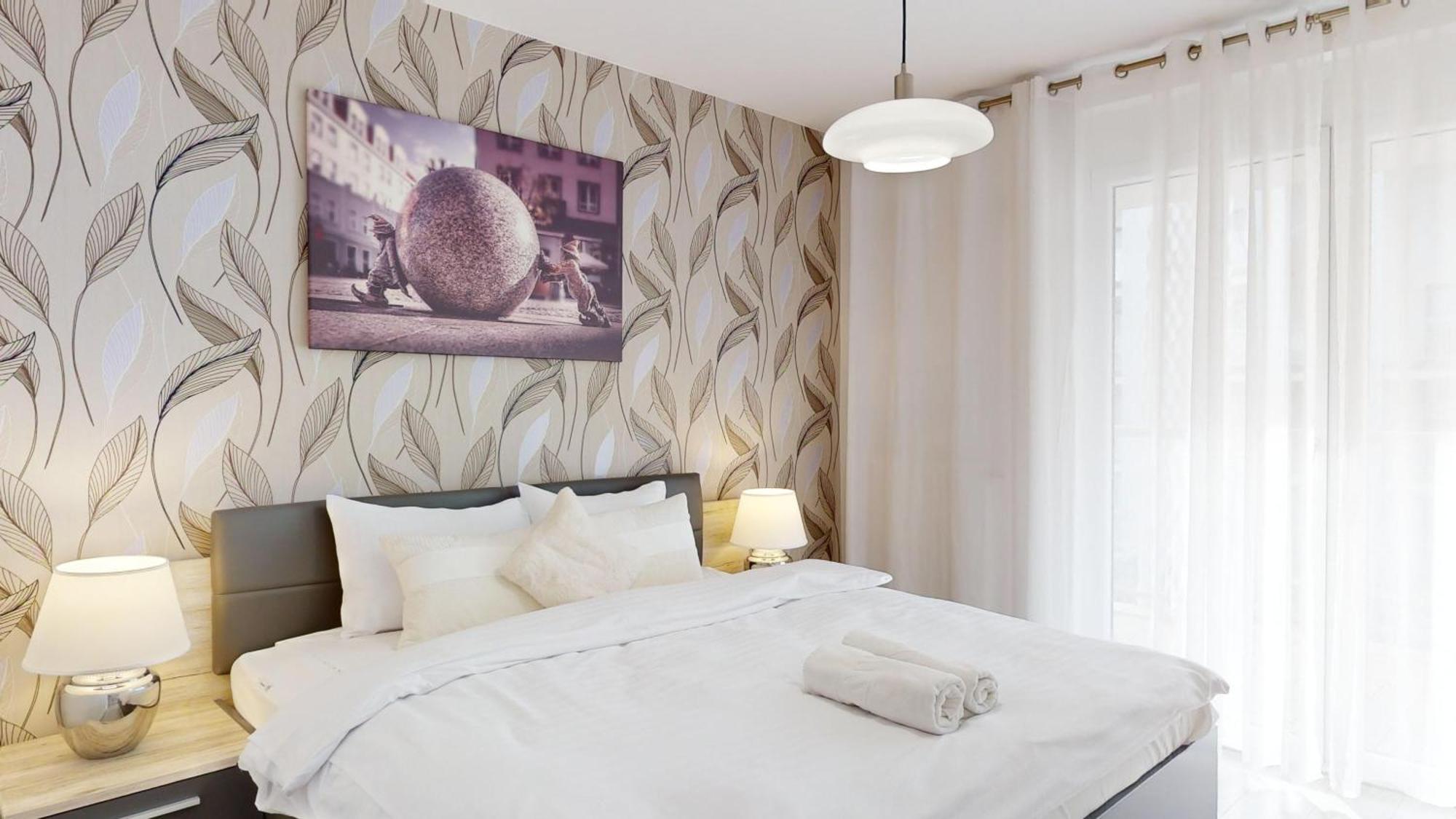 Family House By The River Odra -Panoramic Terrace - 3Room Apartment With 2 Separate Bedrooms And 2 Balconies By Wroapart-Pl- Perfect For Family & Business Stays Вроцлав Экстерьер фото